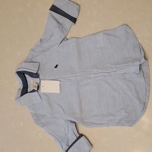NWT H&M boy's button down shirt